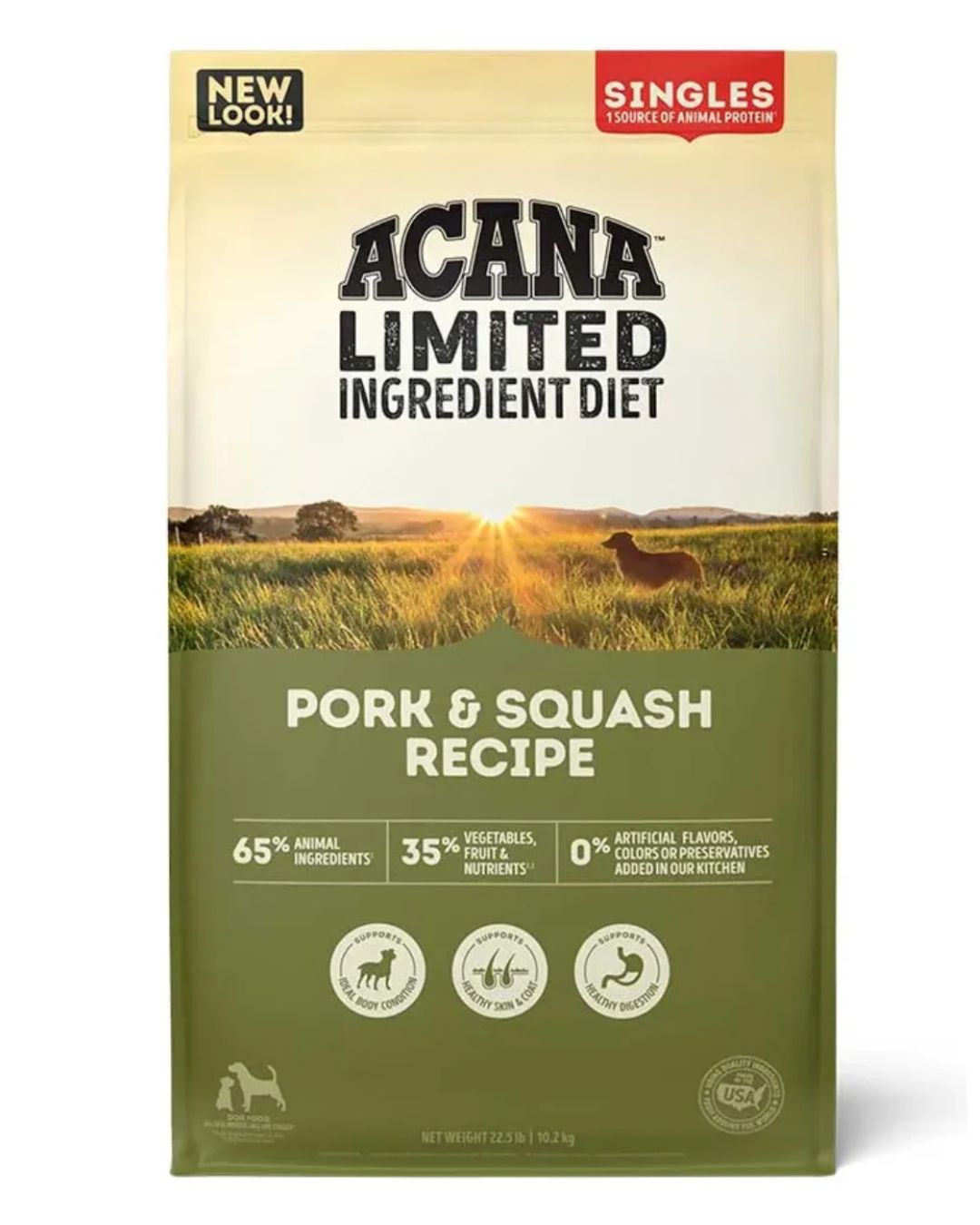 Acana Pork And Squash, Alimento seco Para Perro