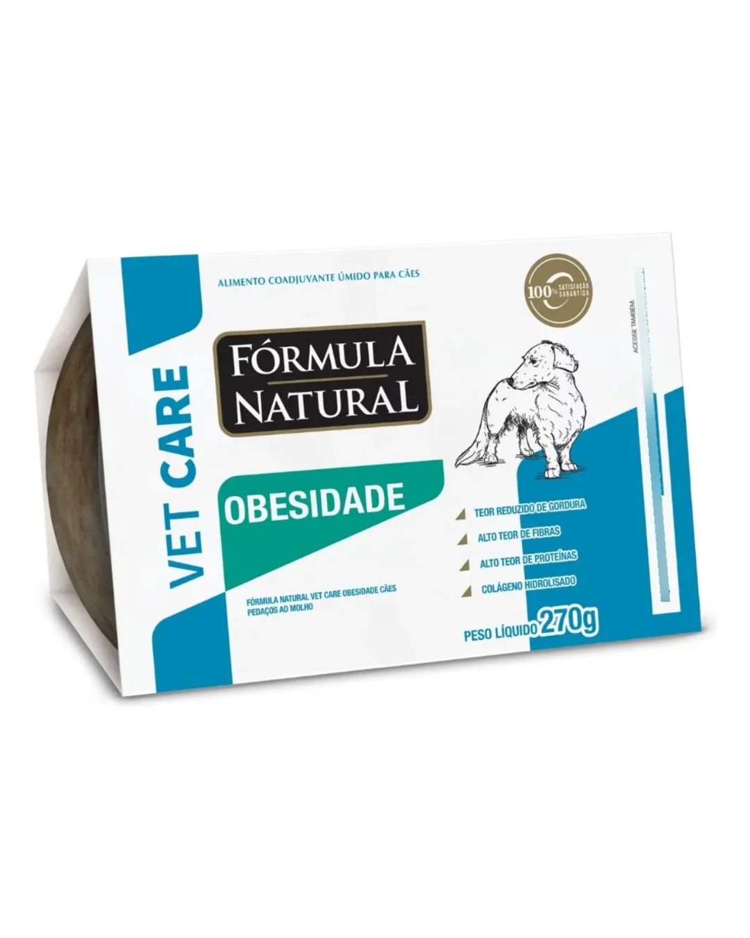 Formula Natural Obesidade Pate, Alimento humedo perro 270g