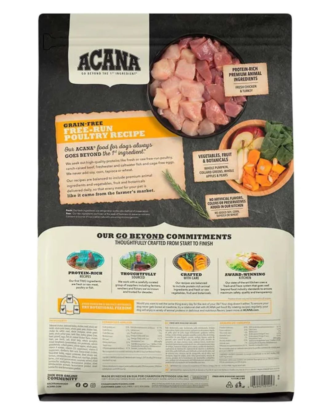 Acana Free-run Alimento Seco Perro Raza Pequeña
