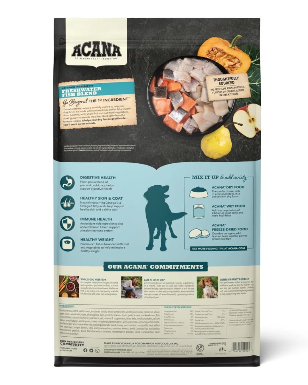 Alimento Para Perro, Acana Freshwater Fish