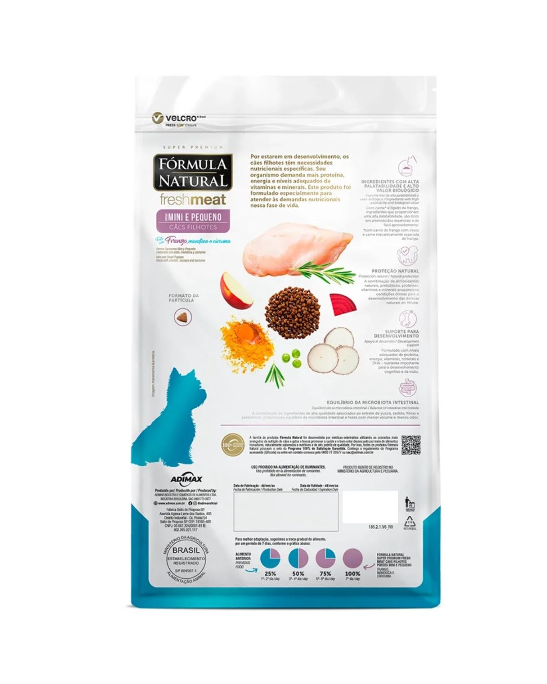 Formula Natural Alimento seco cachorritos mini y pequeño 1kg