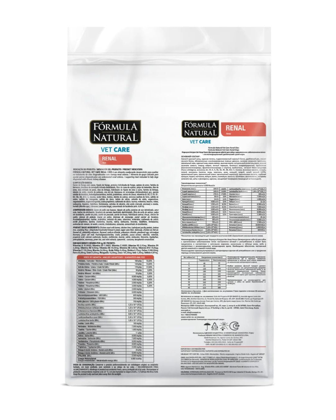 Formula Natural Renal Alimento Seco Para Perros 2kg