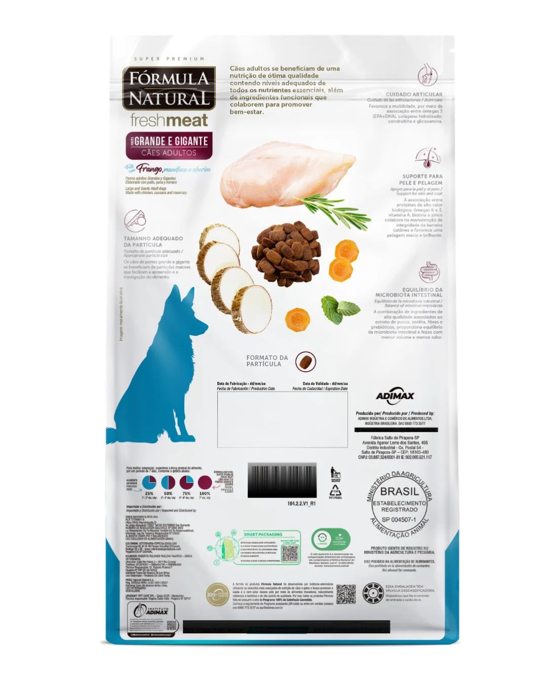 Formula Natural, Alimento seco, Perros Adultos Grandes 2.5kg