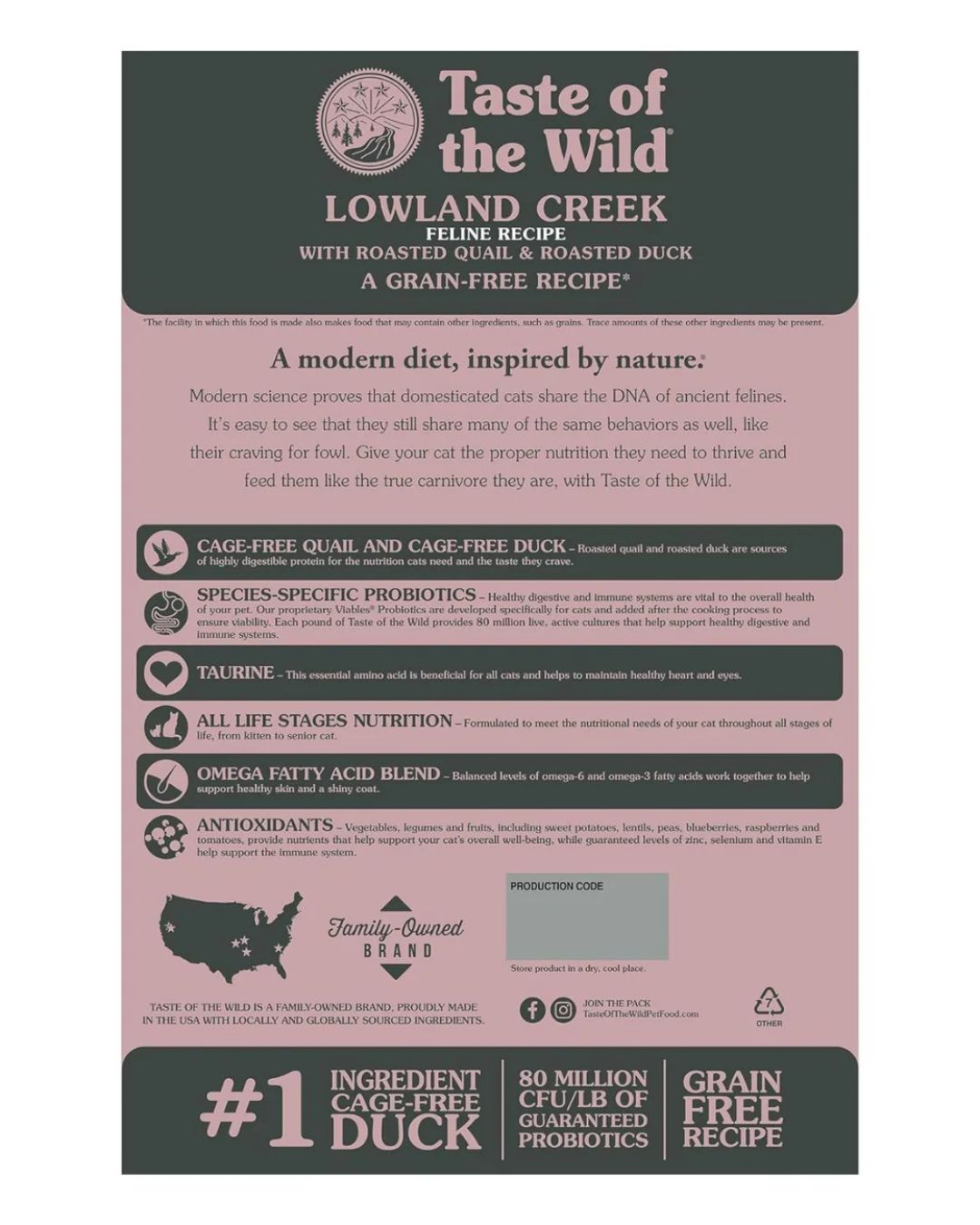 Taste of the Wild Alimento Seco para Gatos 6.35 kg