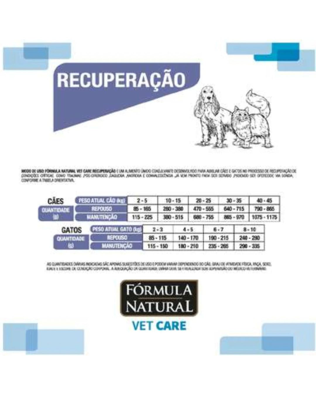 Formula Natural Pate Recuperacion para perro y gato 270g