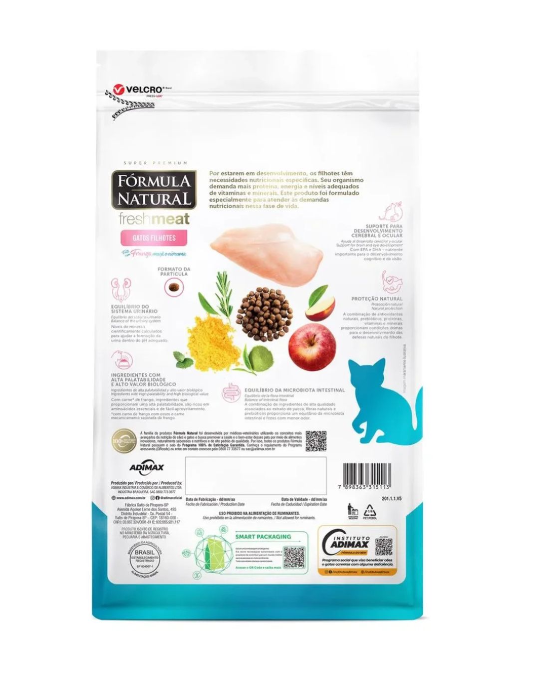 Formula Natural Alimento Seco Para Gatitos Sabor Pollo