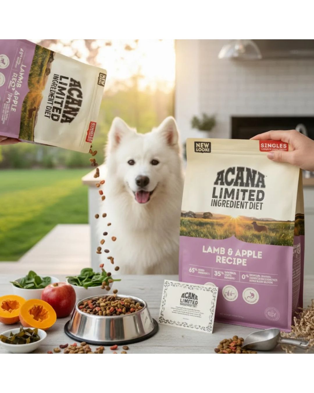 Acana Lamb and apple, alimento seco para perro