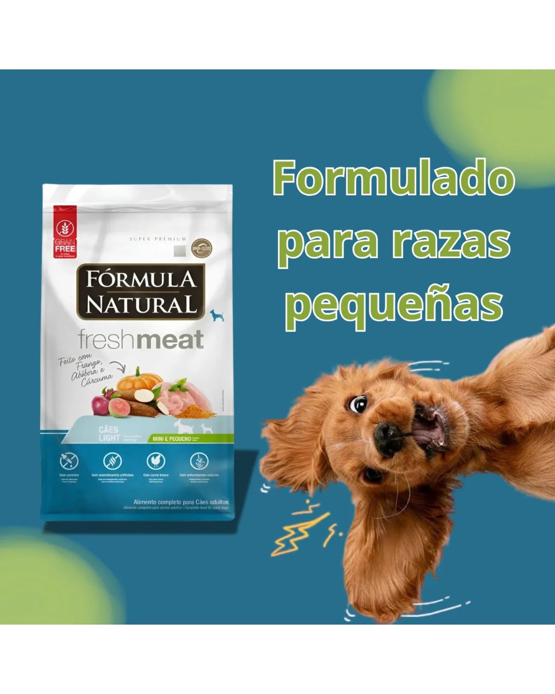 Fórmula Natural Alimento Para Perro Light Mini Y Pequeño 1kg