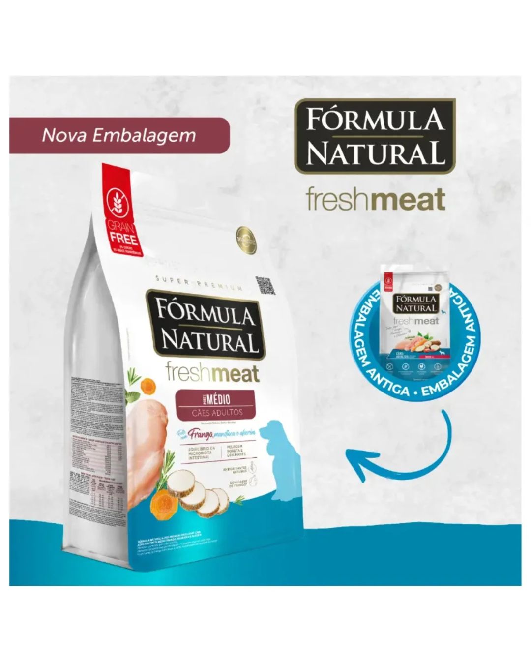 Formula Natural Alimento Seco Perros Adultos Medianos