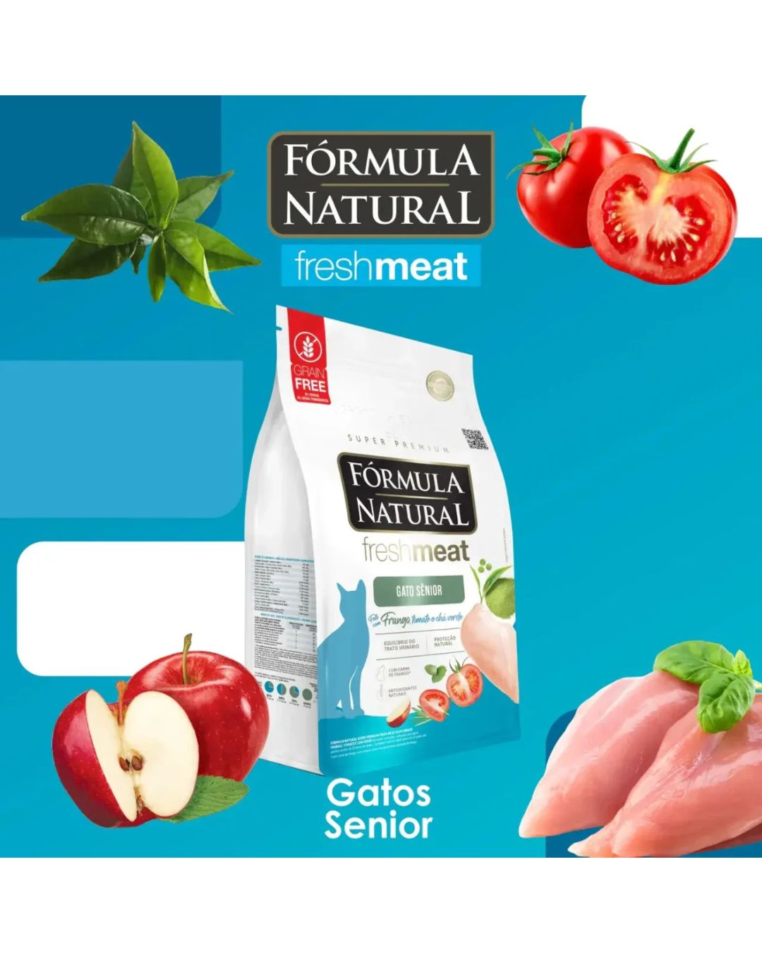 Formula Natural Fresh Meat Gato Senior 1 Kg