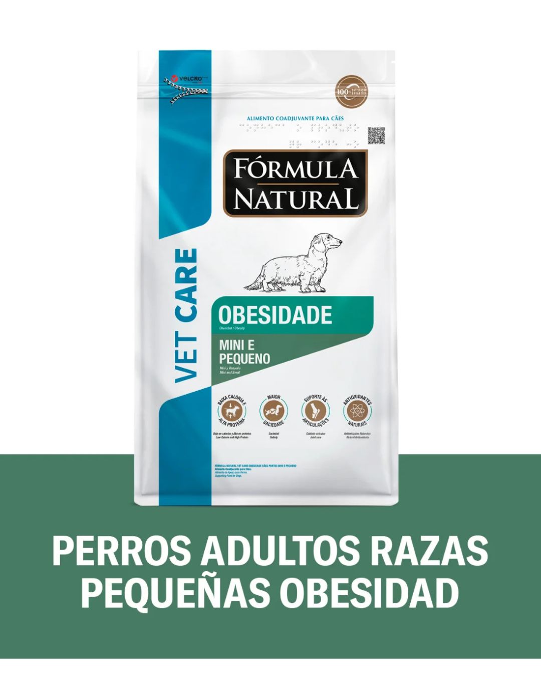 Formula Natural Obesidad Alimento seco Perros Pequeños 2kg