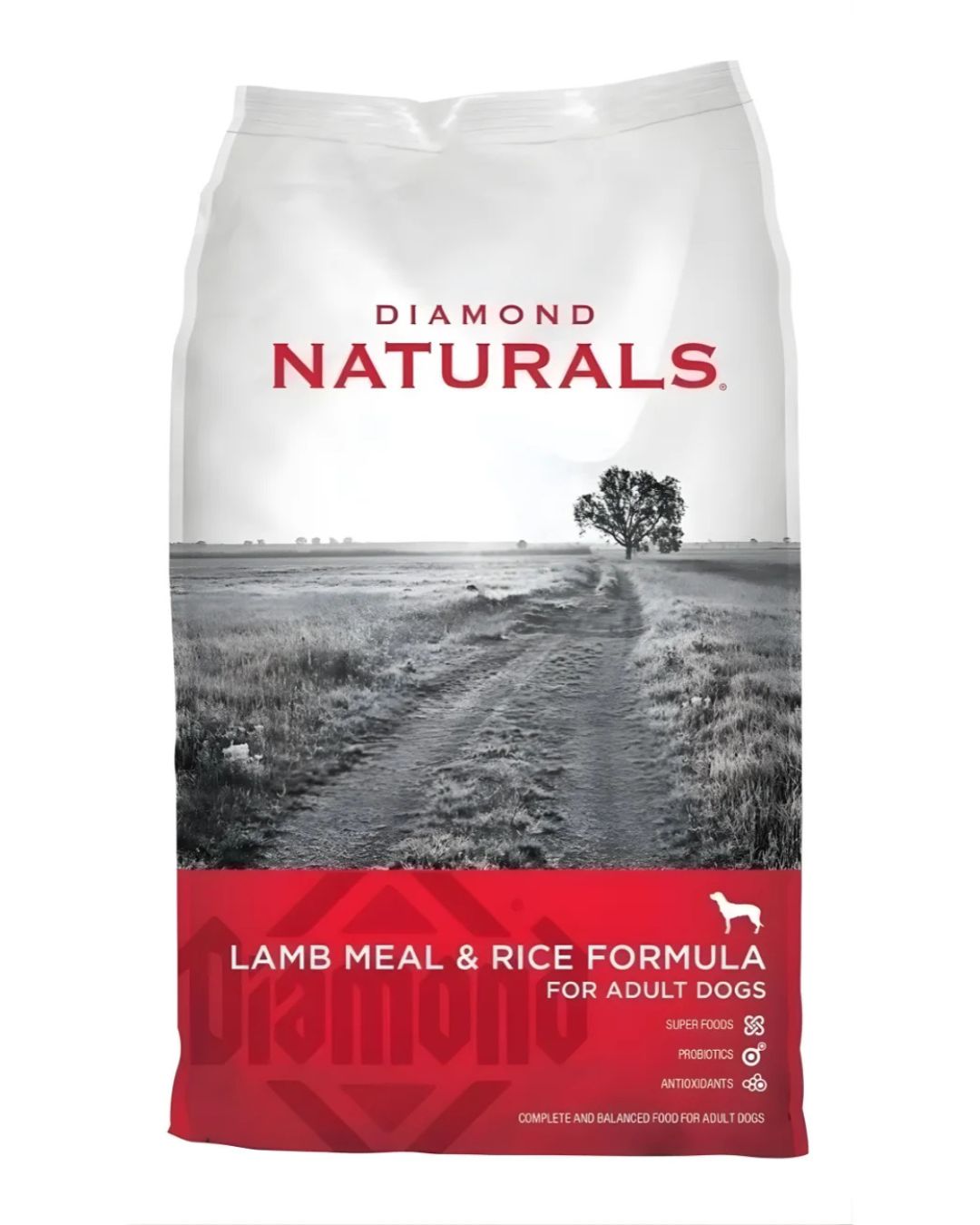 Alimento Diamond Naturals Perro adulto cordero y arroz 18 Kg